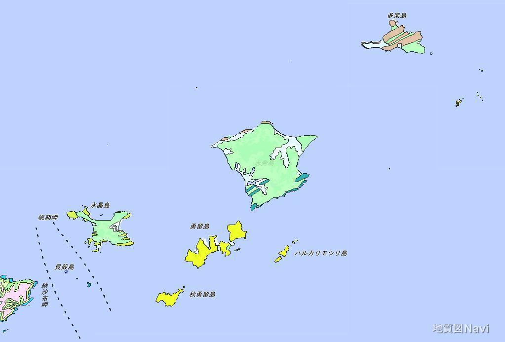 北方領土 歯舞群島の残念な地質図 北方領土の地下資源について